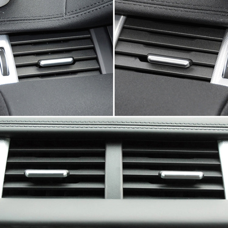 適用於路虎攬勝極光12-19年 空調風口調節電鍍條亮條