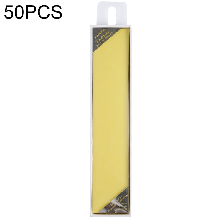 50個裝 手錶錶帶包裝盒 尺寸：23.3*5.2*1.9cm