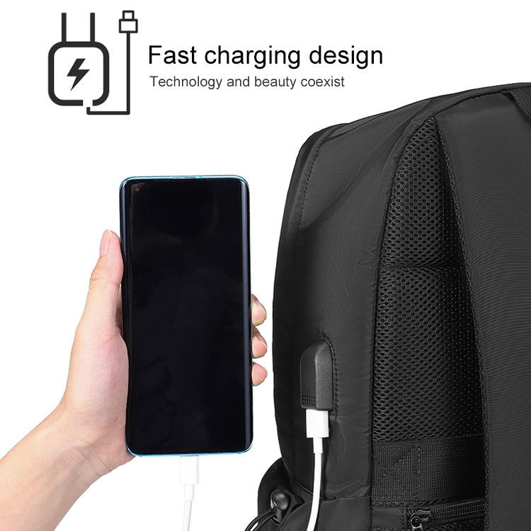 cxs-7203 多功能牛津紡雙肩包 筆記本電腦包