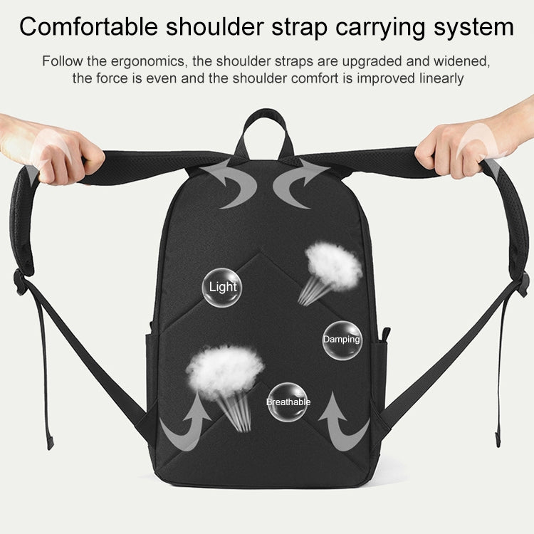 cxs-7301 多功能牛津紡雙肩包 筆記本電腦包