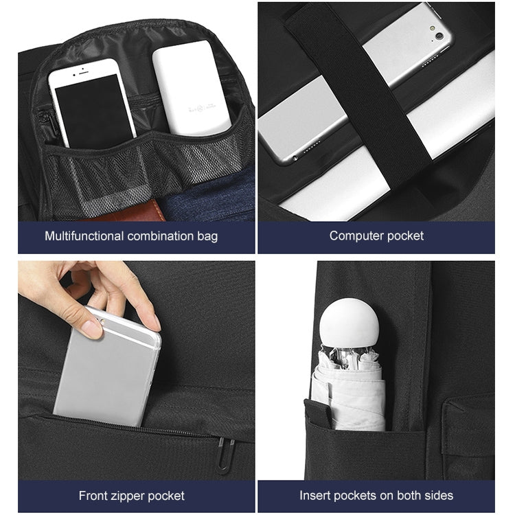 cxs-7301 多功能牛津紡雙肩包 筆記本電腦包