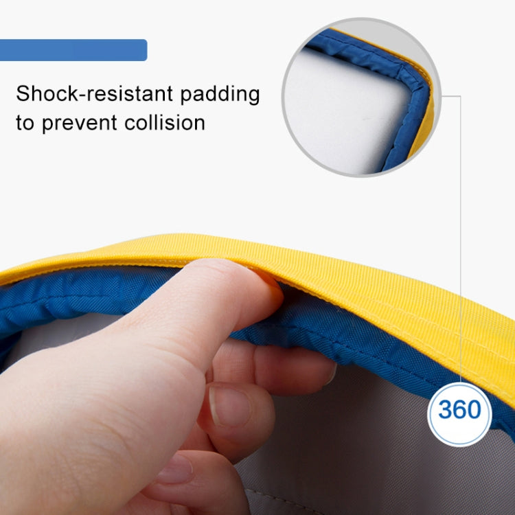 POFOKO XY 14-15.4英寸 時尚拼色多功能背包電腦包 尺寸：M