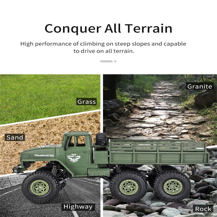 JJR/C 1:18 2.4Ghz 4頻道 遙控東風七號六輪軍事卡車 汽車玩具
