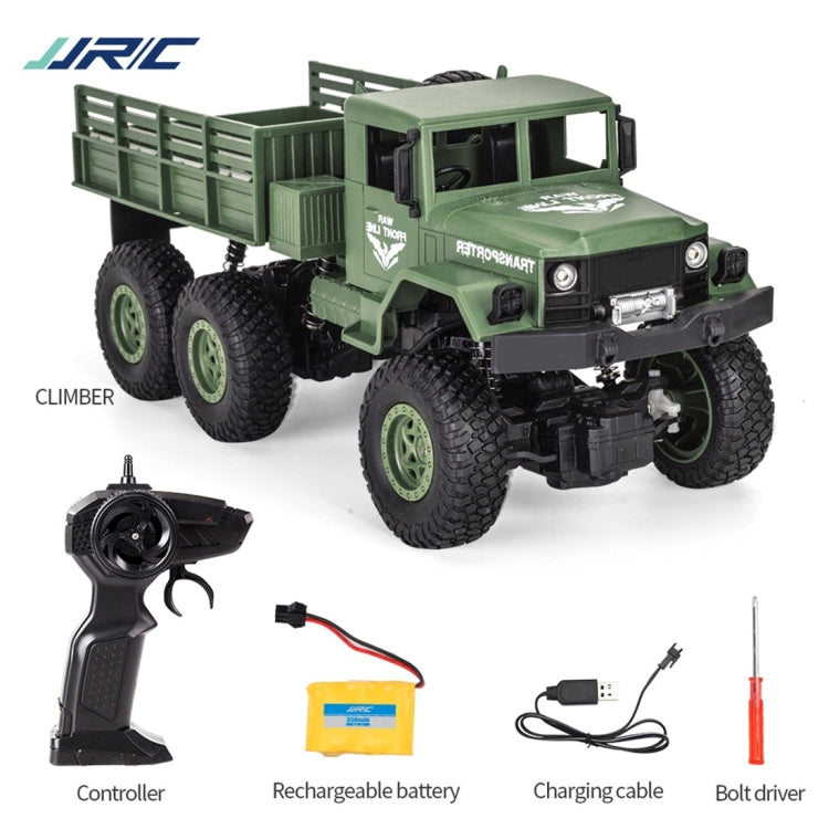 JJR/C 1:18 2.4Ghz 4頻道 遙控東風八號六輪軍事卡車 汽車玩具