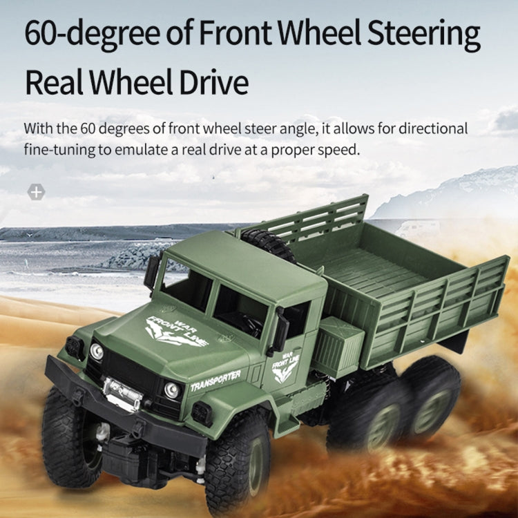 JJR/C 1:18 2.4Ghz 4頻道 遙控東風八號六輪軍事卡車 汽車玩具