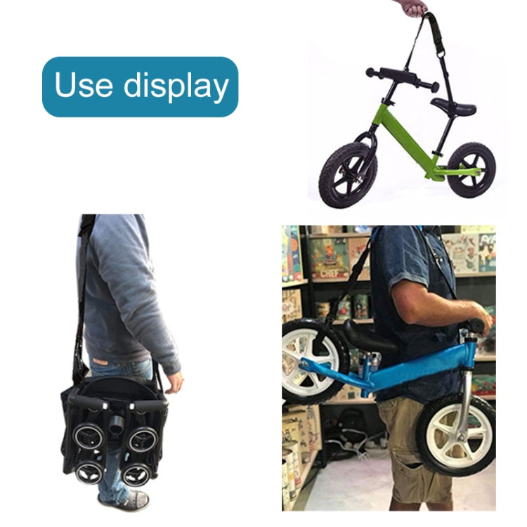 適用於小米 米家 M365 電動滑板車多功能插扣尼龍肩帶，可調節長度範圍：1.1-1.7m