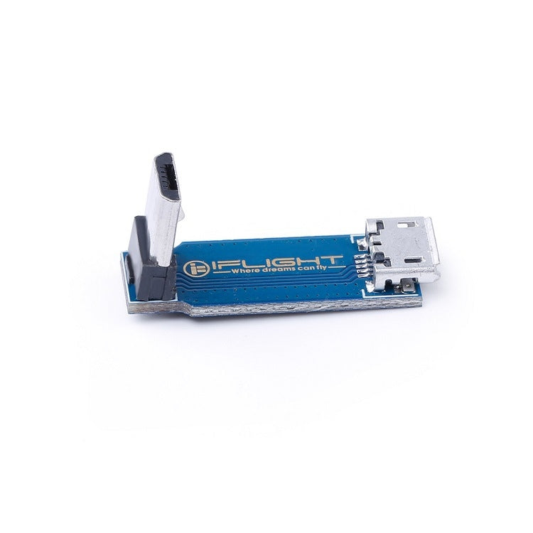 10個賣 iFlight L型 Micro USB轉接板 FPV 穿越機專用調參延長板 支持數據傳輸同步