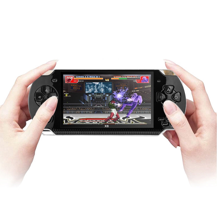 X6 PSP遊戲機帶3MP攝像頭內置10000款遊戲支持电子書/錄音/音樂視頻播放