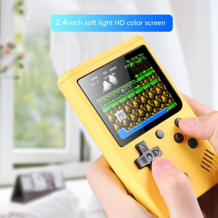 MK500 Macaron Mini Retro Classic Handheld Game Console for Kids Built-in 500 Games, Support AV Output