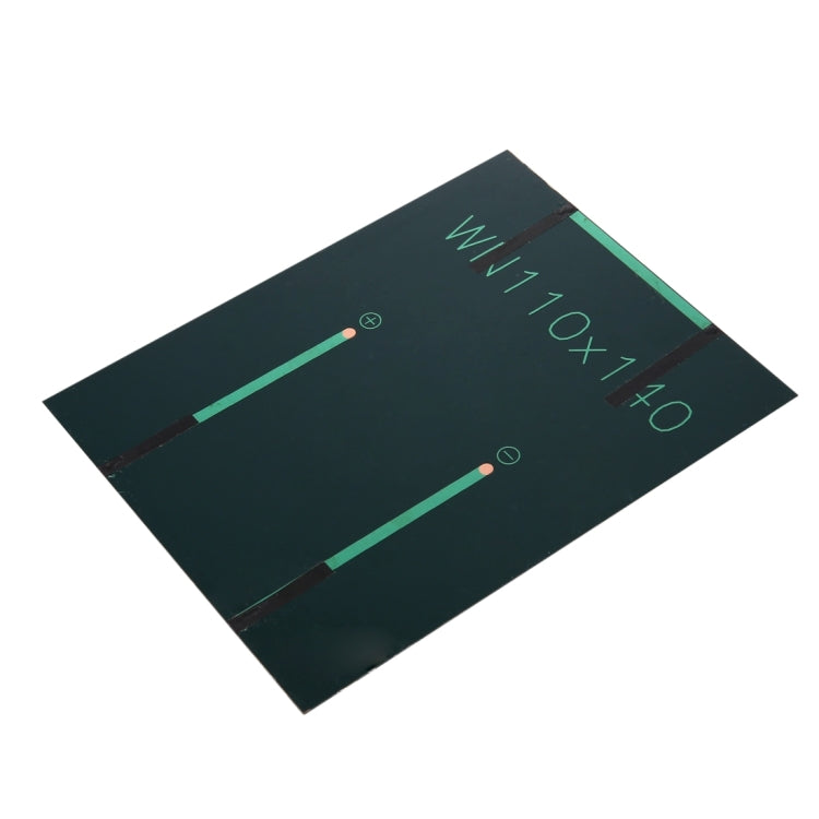 18V 1.5W 80mAh DIY太陽能電池板/太陽能電池組件，尺寸：110 x 140mm