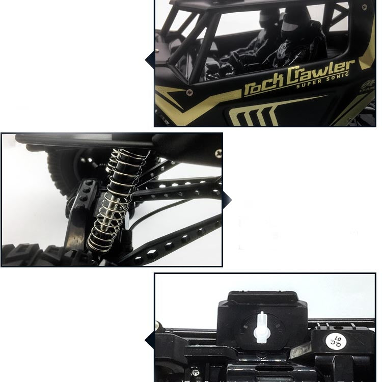 HD609 1:8超大號合金攀爬遙控車越野車玩具模型