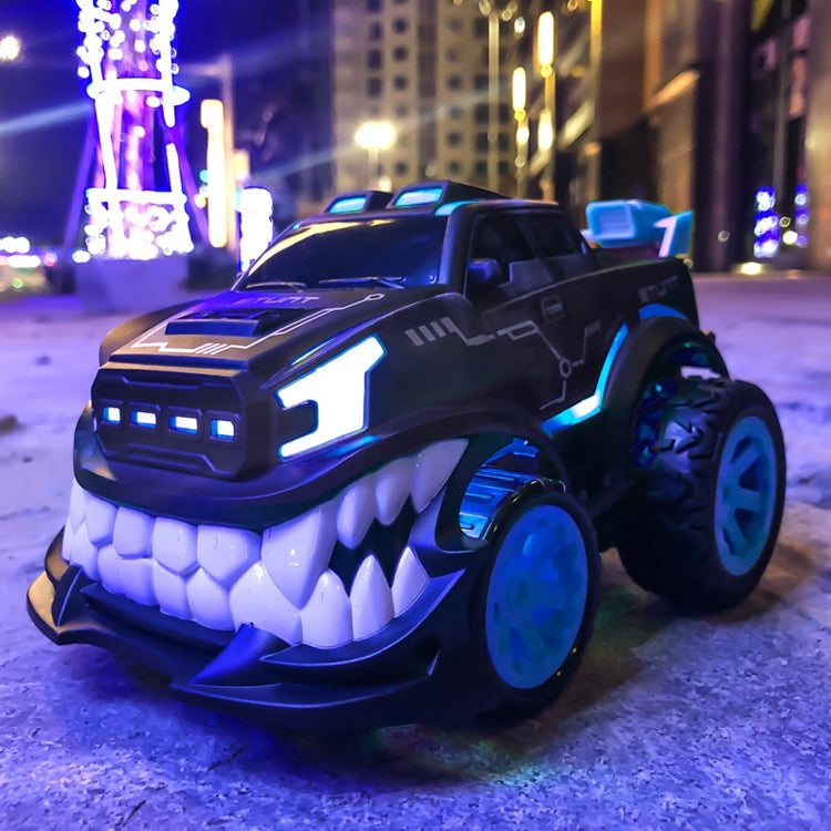 HD885J 惡魔大牙造型 360度直立旋轉特技遙控車電動玩具