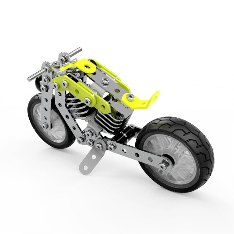 哆來趣 SW-002 158塊一賣 DIY不銹鋼哈雷摩托車拼裝積木, SW-002 Halley Motorcycle