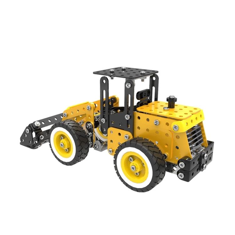 哆來趣 SW-008 332塊一賣 DIY不銹鋼裝載機拼裝積木, SW-008 Car Loader