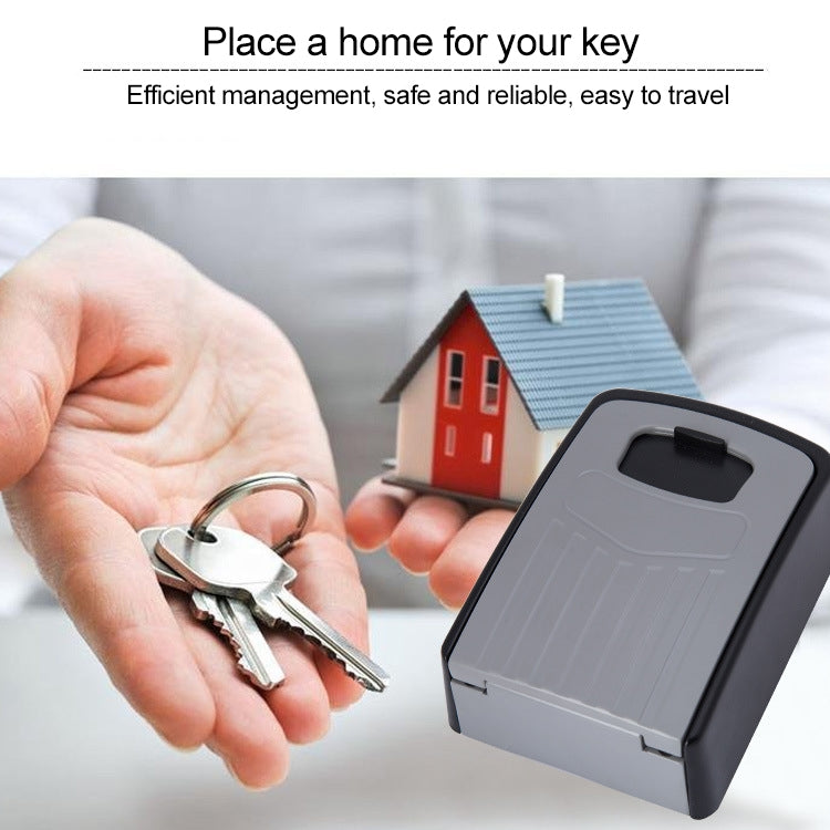 大號密碼鎖金屬收納盒 別墅壁掛式鑰匙存放盒防盜保險箱