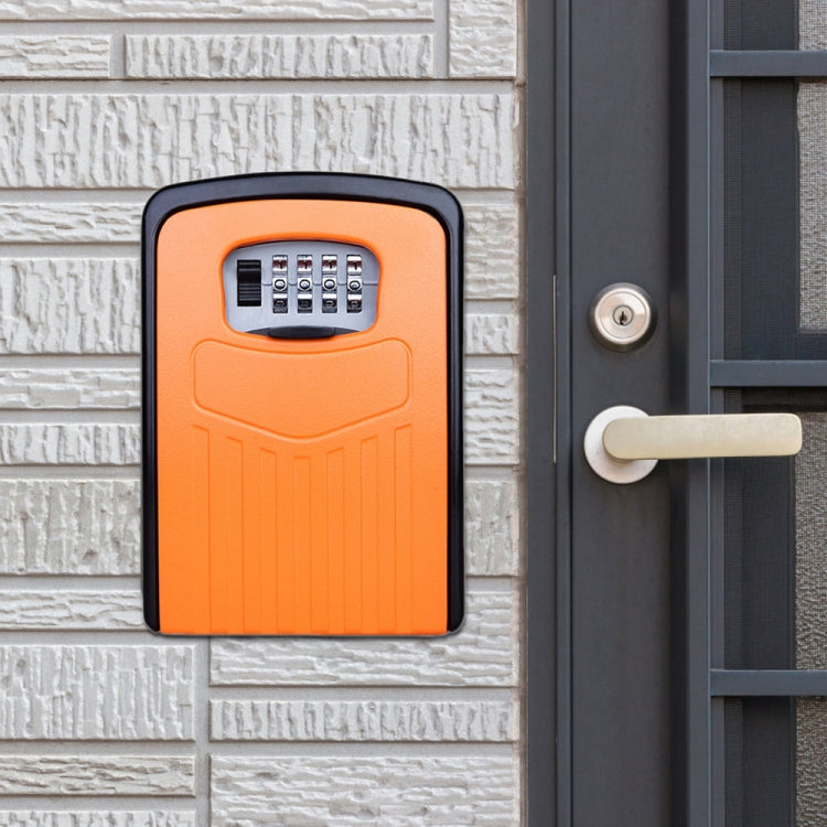 大號密碼鎖金屬收納盒 別墅壁掛式鑰匙存放盒防盜保險箱