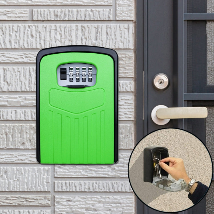 大號密碼鎖金屬收納盒 別墅壁掛式鑰匙存放盒防盜保險箱