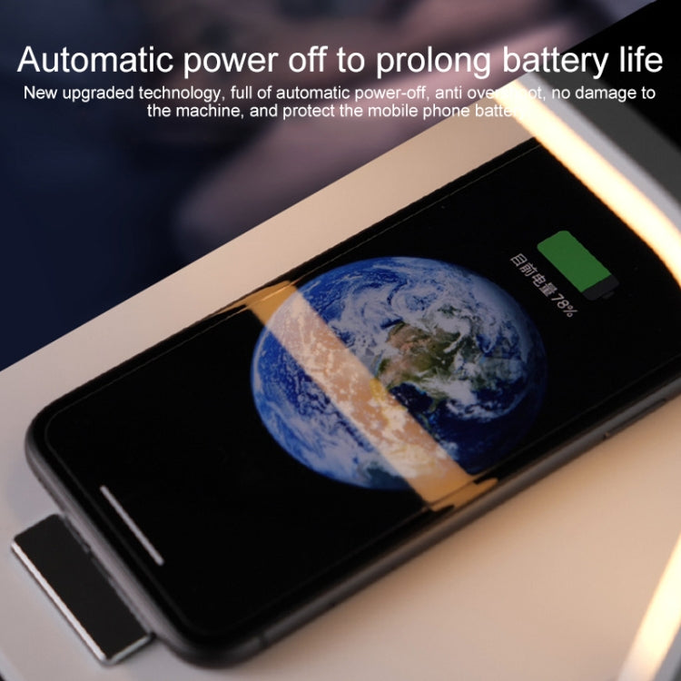 XM9902 便攜無線充電器 觸摸LED檯燈