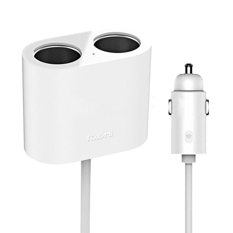 小米有品 睿米一拖二 點煙器+車載充電器  120W 10A 雙USB口