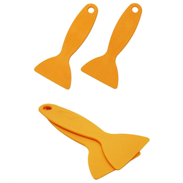 100個一賣汽車貼膜工具 黃色小刮板 車貼膜小刮板