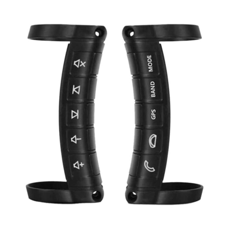 1套賣 通用方控方向盤控制器 無線多功能DVD導航按鍵遙控器