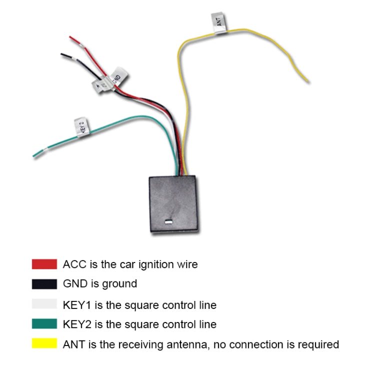 1套賣 通用方控方向盤控制器 無線多功能DVD導航按鍵遙控器