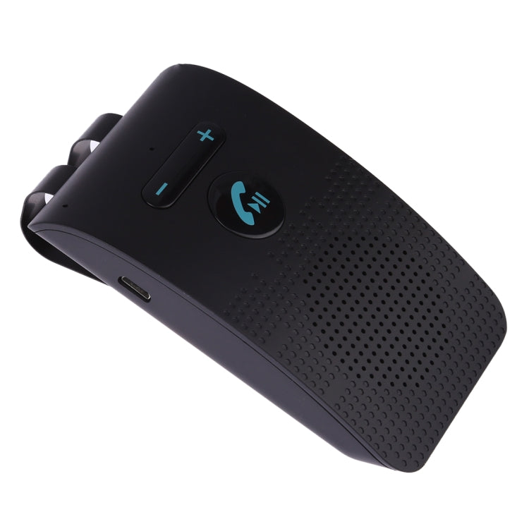 SP09 車載藍牙V4.2免提多點電話揚聲器，支持語音輸出&振動傳感器