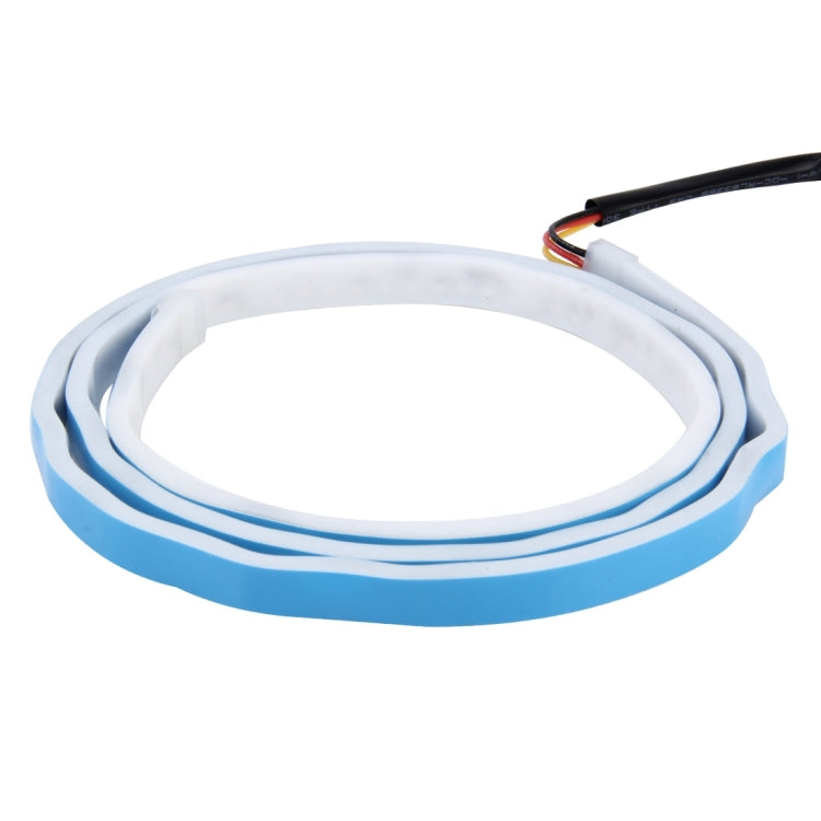 1.5m汽車通用防水四色尾箱燈帶控制器 冰藍光-行駛 白光-倒車 紅光-剎車 黃光-轉向