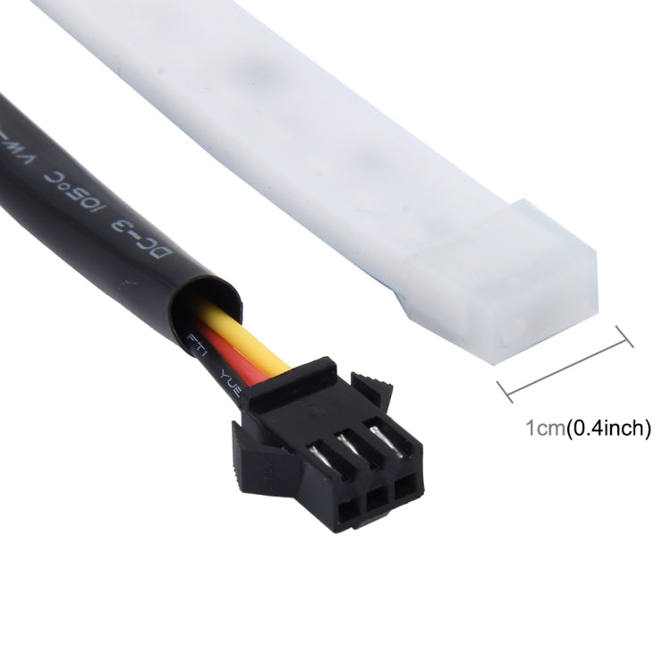 1.5m汽車通用防水四色尾箱燈帶控制器 冰藍光-行駛 白光-倒車 紅光-剎車 黃光-轉向