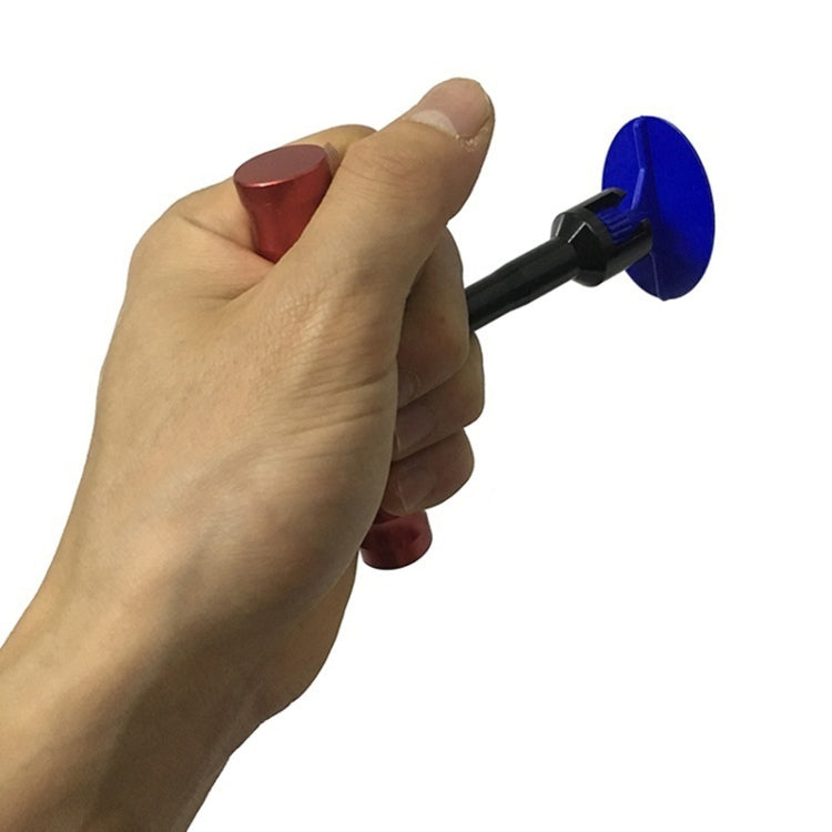 19件套 汽車凹陷鈑金維修工具套件小紅T凹痕拉拔器