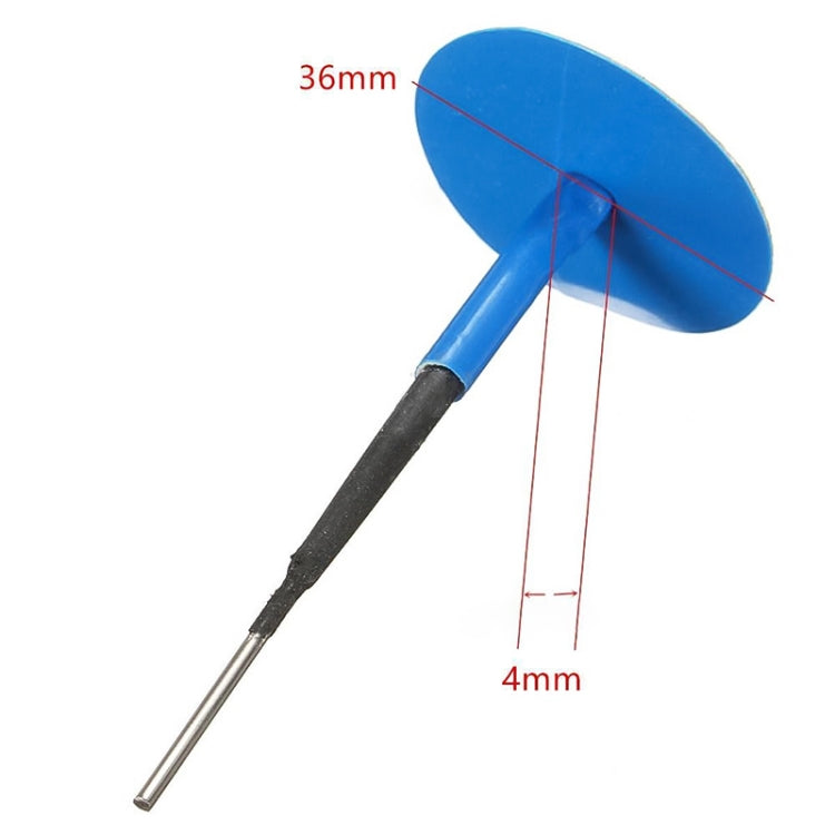 24 PCS 4mm蘑菇釘補胎丁整體塞膠片輪胎修補補胎