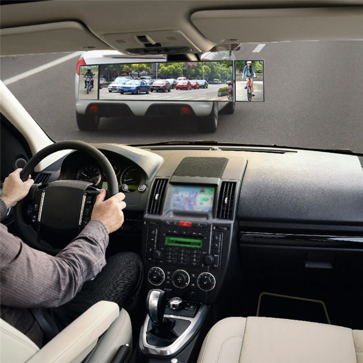 SD-2411舜威汽車用大視野后視鏡 三折曲面后視鏡倒車廣角鏡