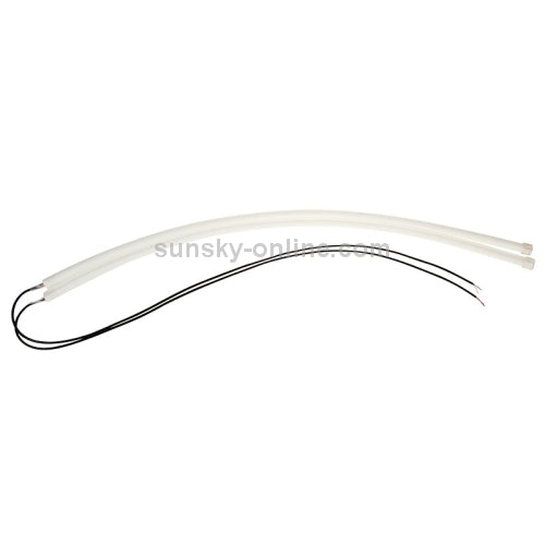 12V車載導光軟燈條，藍光，長度：30厘米，2根一裝