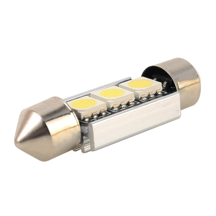 10 PCS 36mm DC12V / 1.7W / 7000K / 70LM 閱讀燈 帶3顆5050燈珠