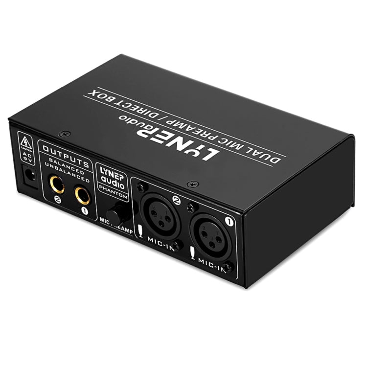LINEPAUDIO A961雙路話筒放大器電吉它電貝司放大器