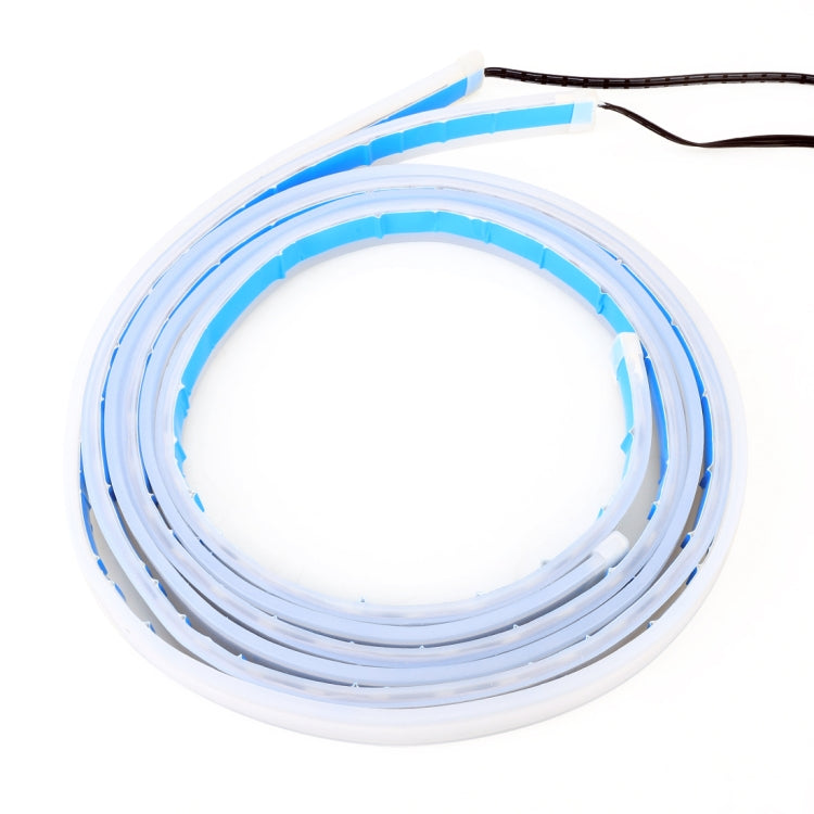 1.5m 汽車通用七彩門邊燈裝飾燈 帶5050燈珠 DC12V 17W 線長: 2m