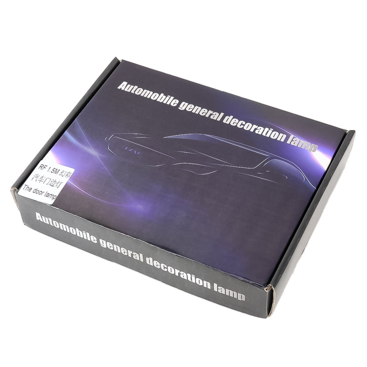 1.5m 汽車通用七彩門邊燈裝飾燈 帶5050燈珠 DC12V 17W 線長: 2m