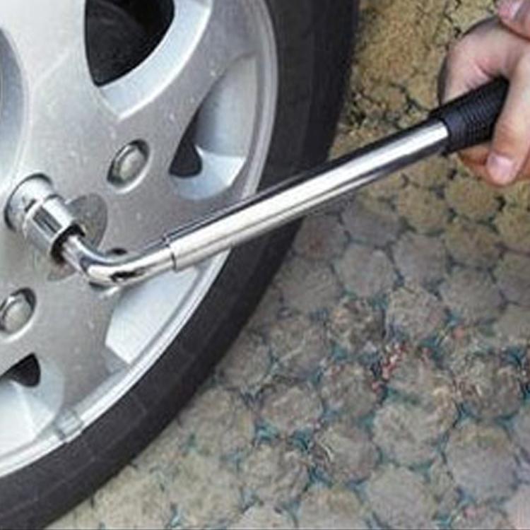 伸縮式汽車扳手帶17mm&19mm 21mm&23mm套筒和可伸長防滑把手