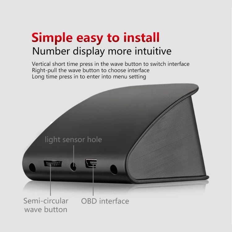 T600 GPS智能行車電腦 TFT液彩屏 轉速/水箱水溫/電壓瞬間油耗/百公里瞬間油耗 平均油耗/行駛里程, T600