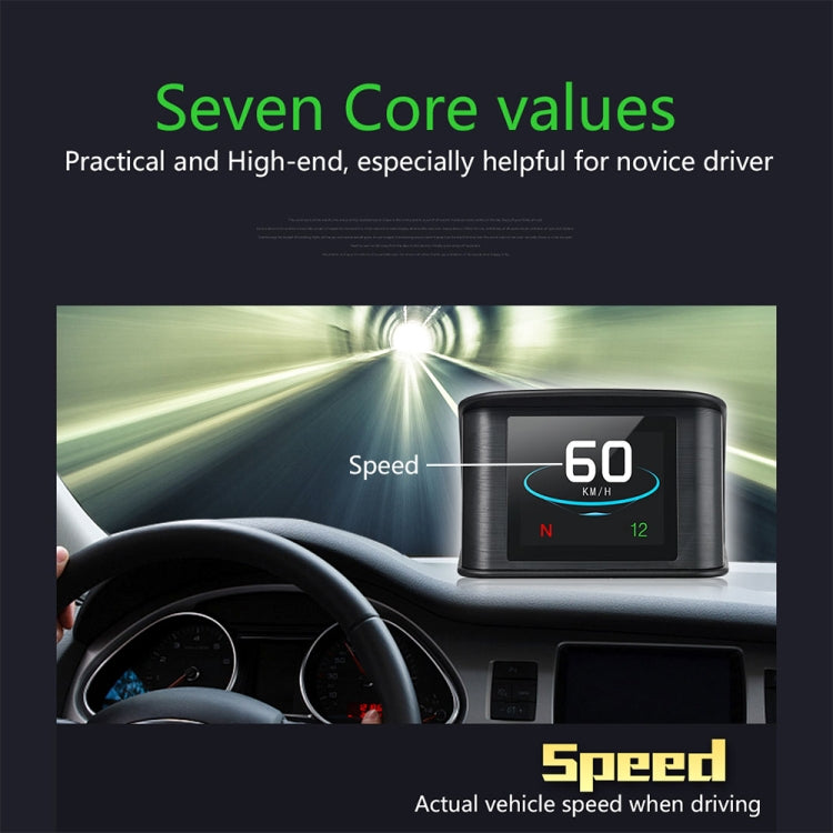 T600 GPS智能行車電腦 TFT液彩屏 轉速/水箱水溫/電壓瞬間油耗/百公里瞬間油耗 平均油耗/行駛里程, T600