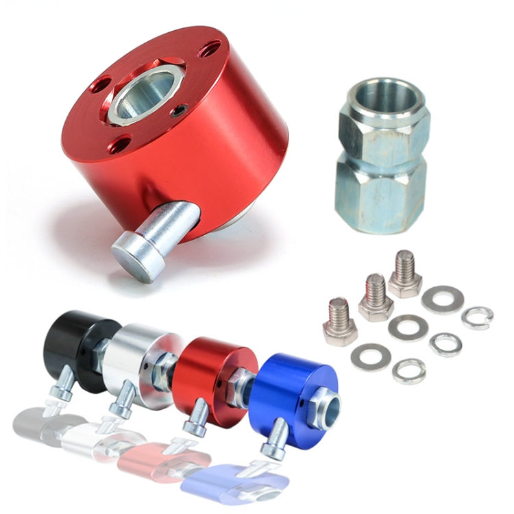 汽車通用方向盤快拆器底座3孔方向盤斷開中心3/4英寸軸尺寸