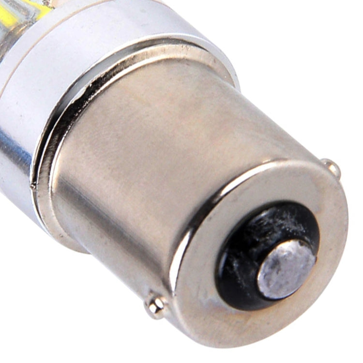 1156/BA15S 350LM 6000K 30W 6-CREE LED 汽車倒車燈/轉向燈 白光 DC 12V 一對