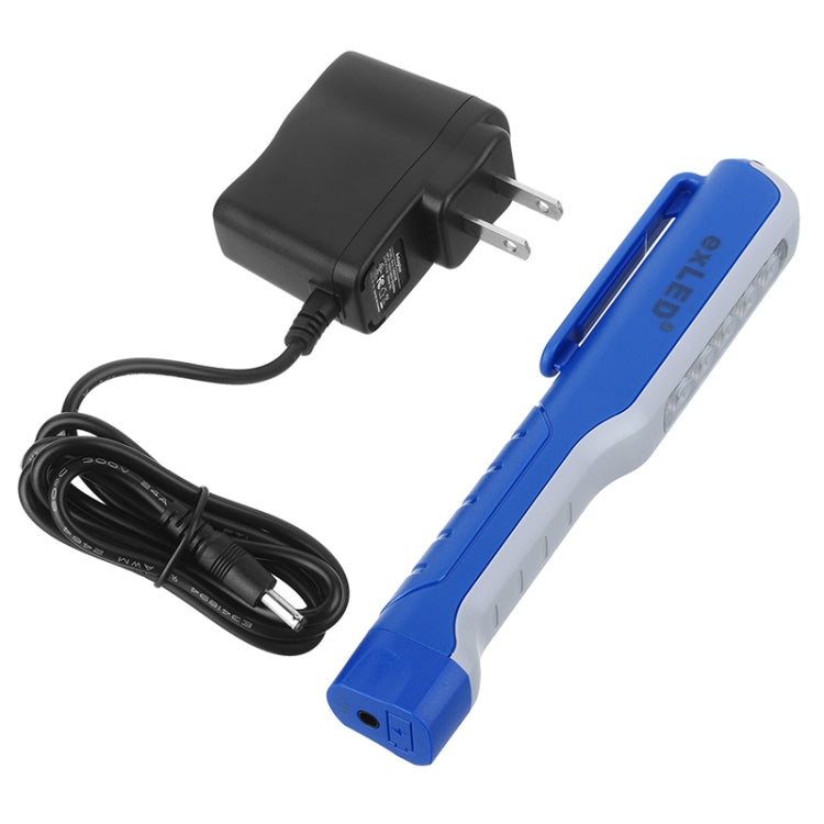 EXLED 便攜式野營手電筒掛鈎帳篷燈帶磁鐵手持式汽車維修USB手電筒