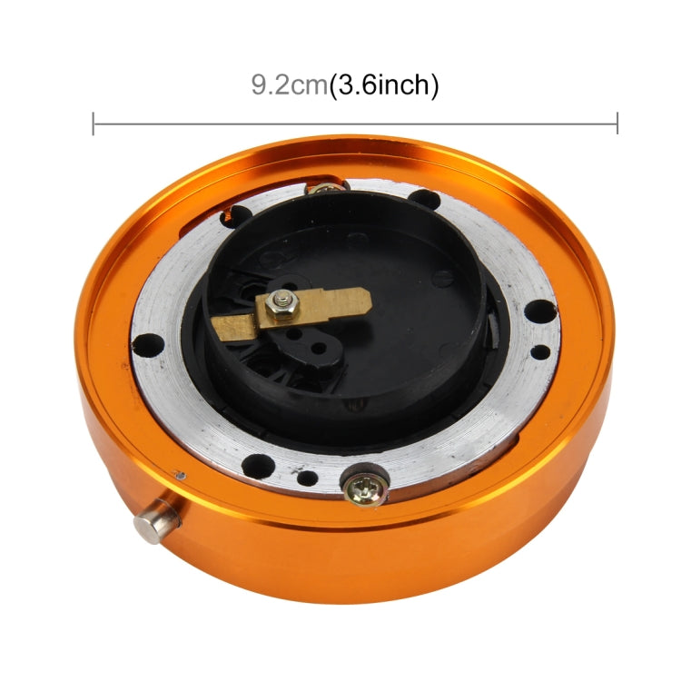 通用坯料鋁薄版改裝方向盤快拆器 賽車方向盤快拆