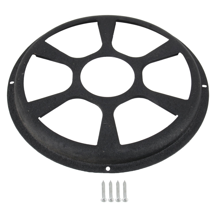 10英寸喇叭蓋 黑喇叭蓋子  圓形喇叭蓋