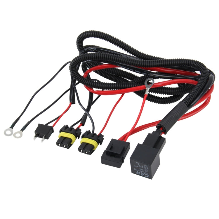 JD1912 DC12V 40A H7 HID氙氣燈繼電器線組