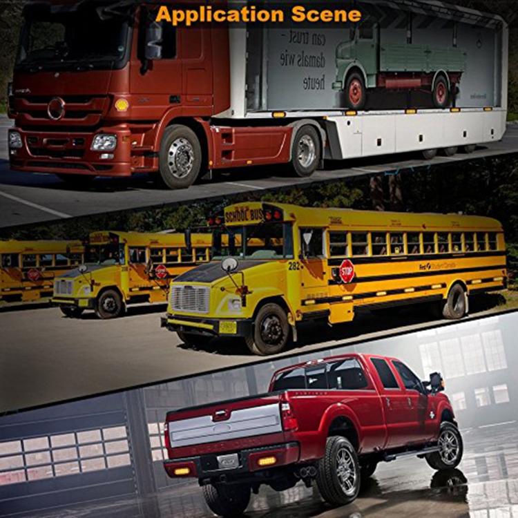 VS-06T 2W 6燈頻閃燈爆閃燈 6顆2835燈珠 17種工作模式 3條線,線長90厘米, 6LEDs