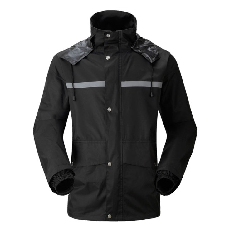 勁雷 分體式成人反光雨衣雨褲套裝 電動車摩托車雨衣 釣魚服 尺碼：2XL碼, Size: 2XL