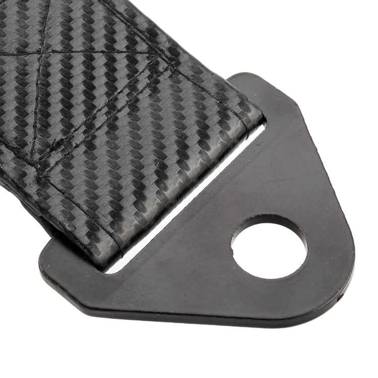 汽車通用螺孔式碳纖紋拖車繩