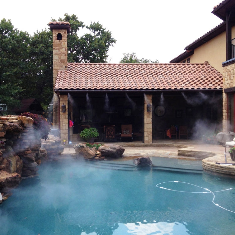 15m 霧化微噴頭套裝自動澆花器降溫噴霧噴頭噴灌系統農業設備